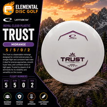 Latitude 64 Royal Clear Trust (5/5/0/2) - Elemental Disc Golf