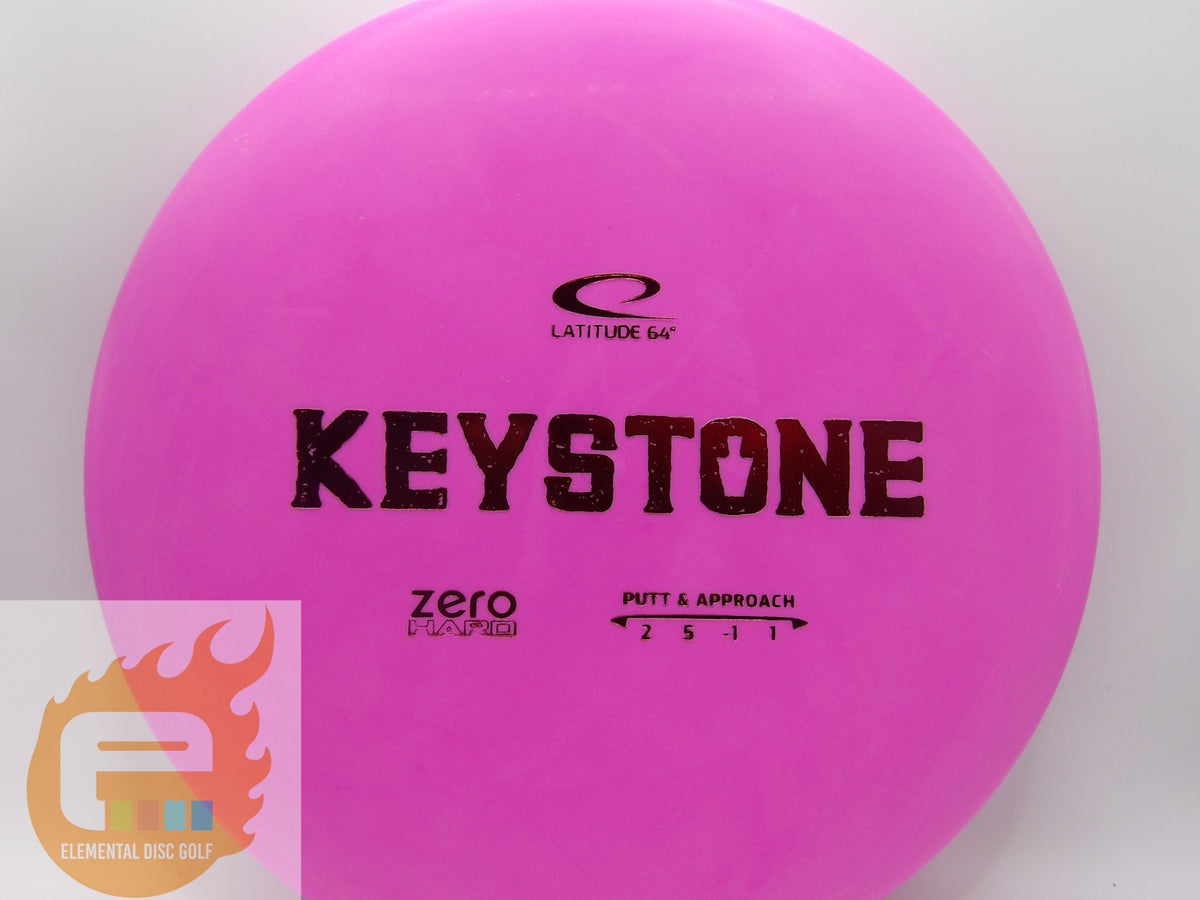 Latitude 64 Zero Hard Keystone (2/5/-1/1) - Elemental Disc Golf