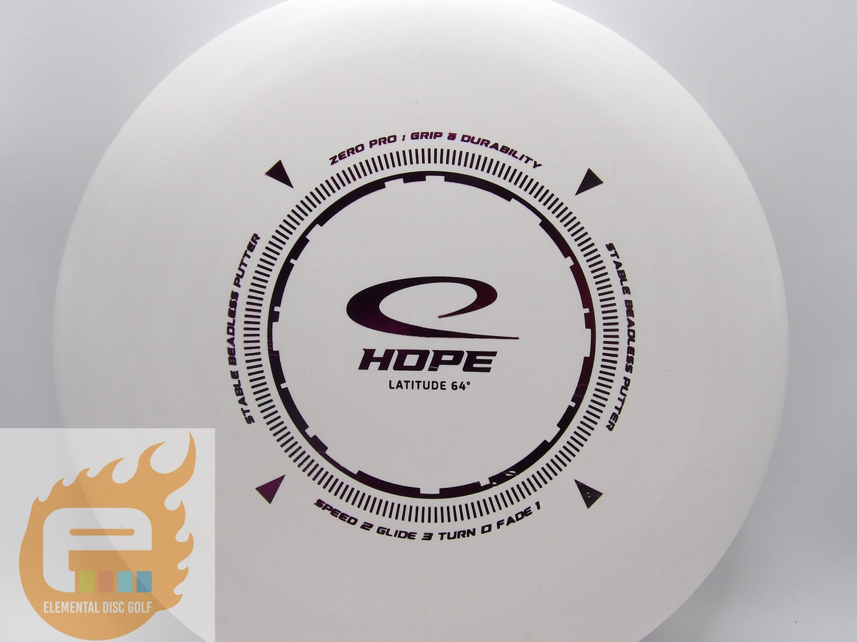 Latitude 64 Zero Pro Hope (2/3/0/1) - Elemental Disc Golf
