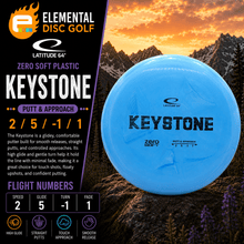 Latitude 64 Zero Soft Keystone (2/5/-1/1) - Elemental Disc Golf