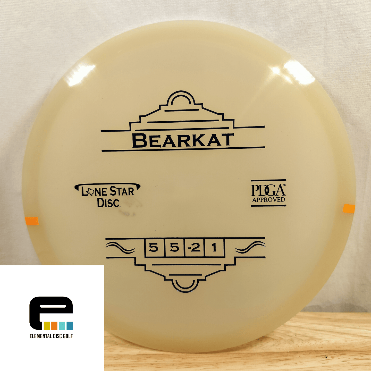 Lone Star Alpha Glow Bearkat - Elemental Disc Golf