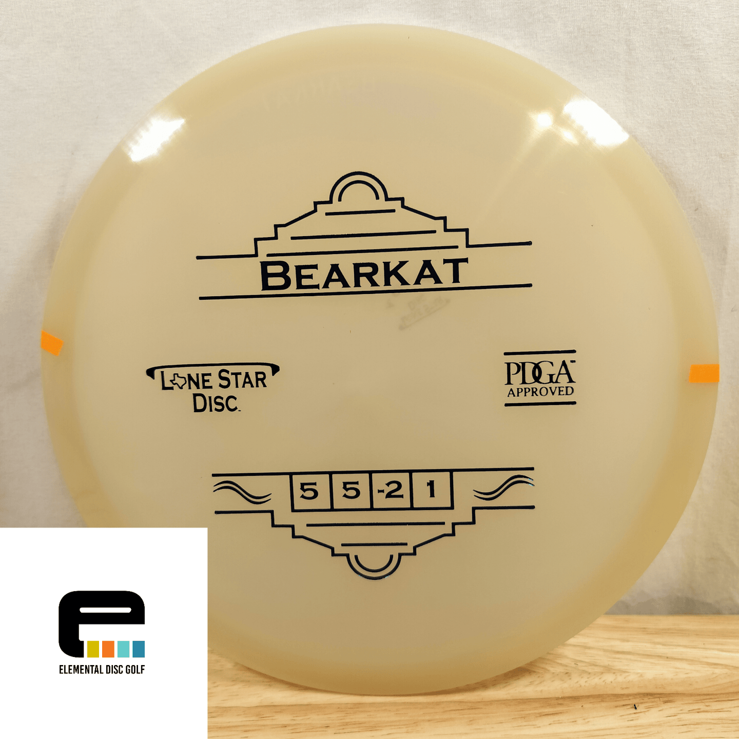 Lone Star Alpha Glow Bearkat - Elemental Disc Golf