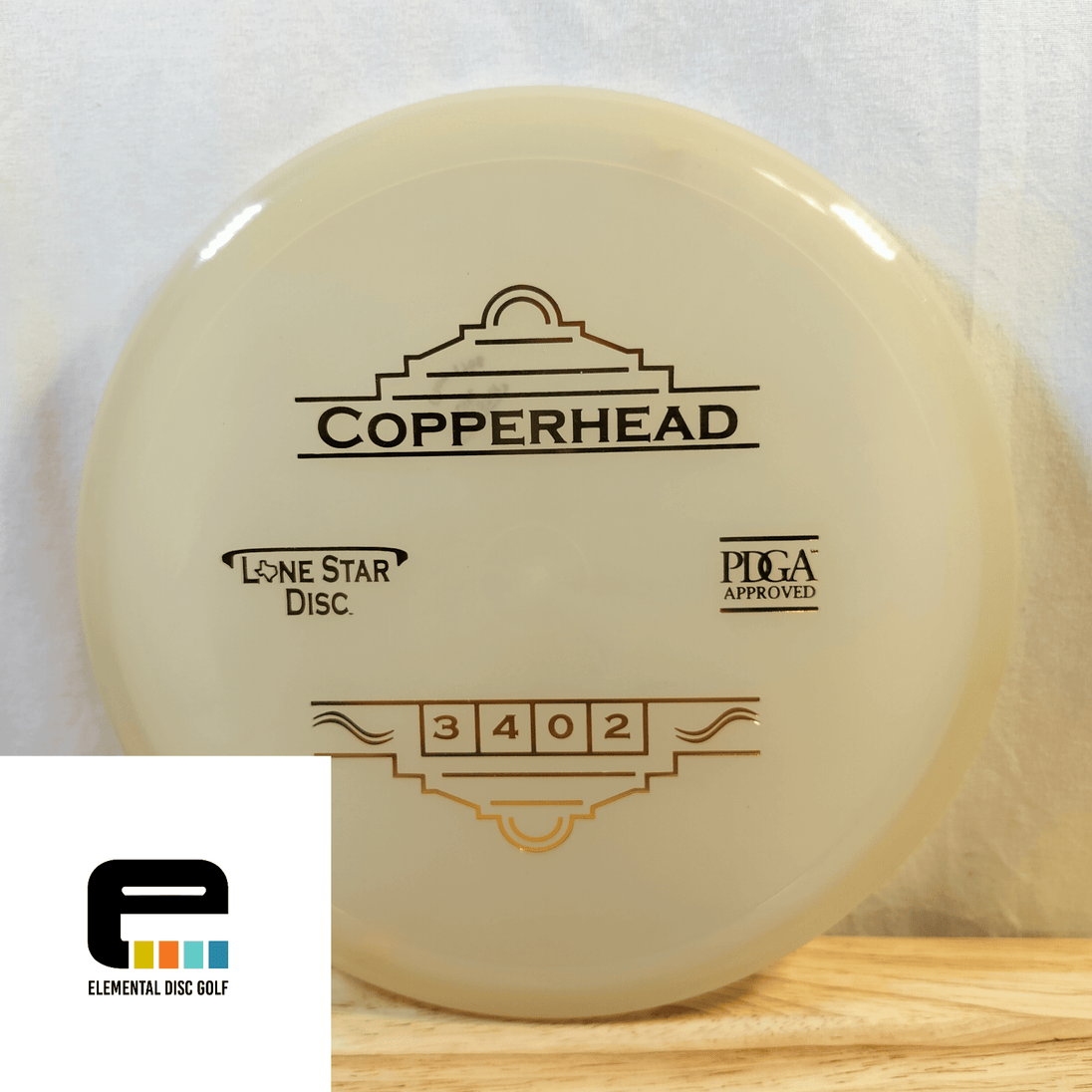 Lone Star Alpha Glow Copperhead - Elemental Disc Golf