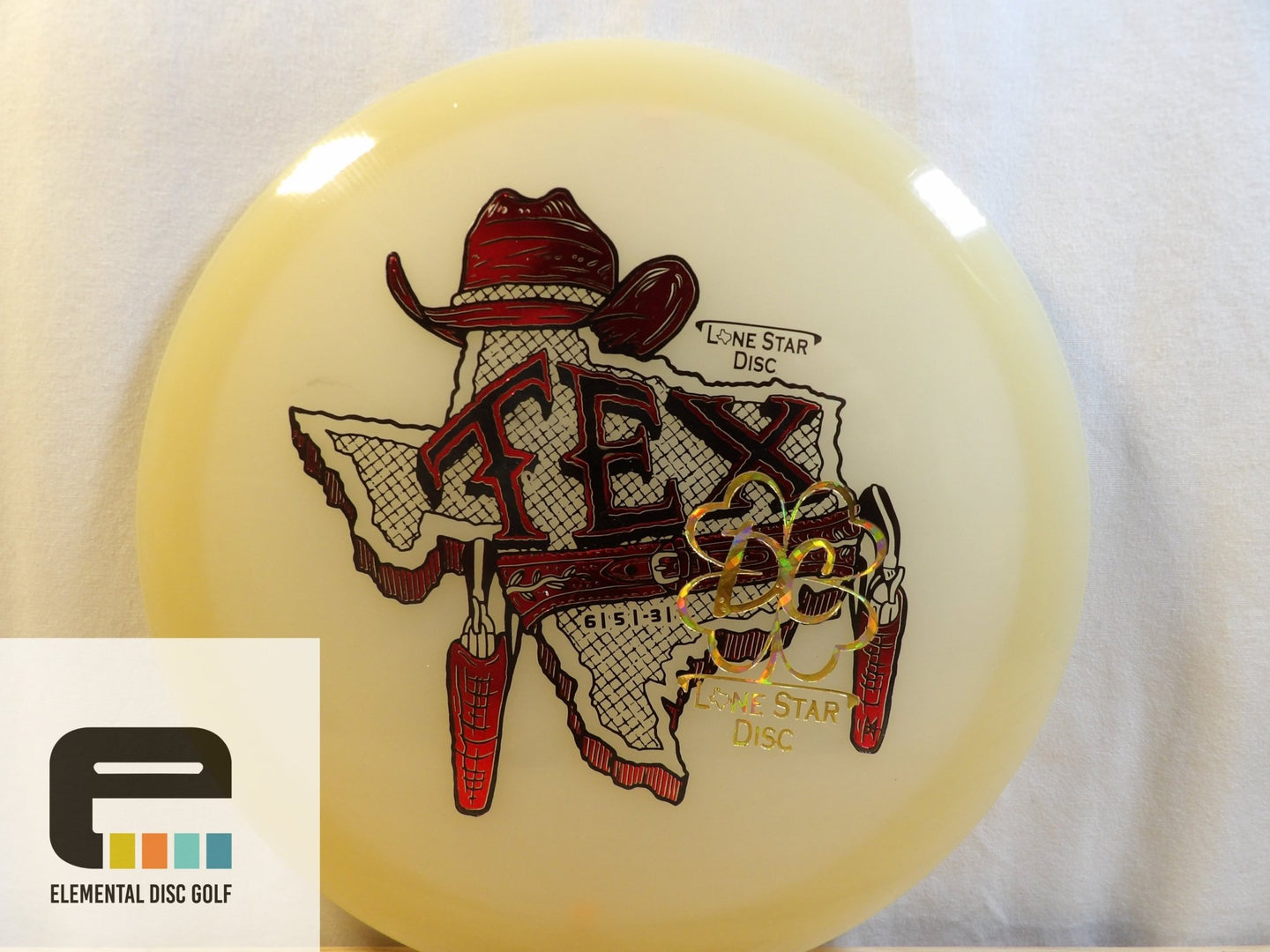 Lone Star Alpha Glow Tex - Elemental Disc Golf