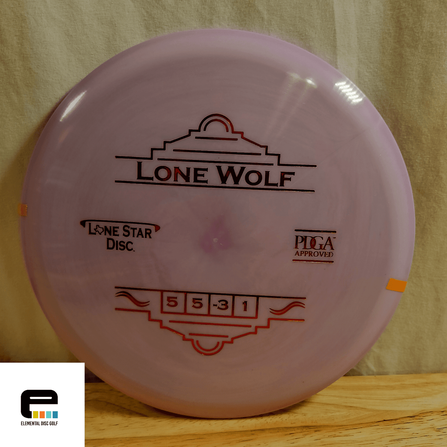 Lone Star Alpha Lone Wolf (5/5/-3/1) - Elemental Disc Golf