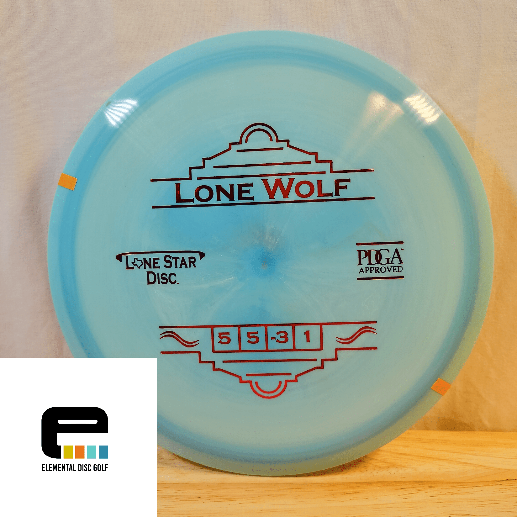 Lone Star Alpha Lone Wolf (5/5/-3/1) - Elemental Disc Golf