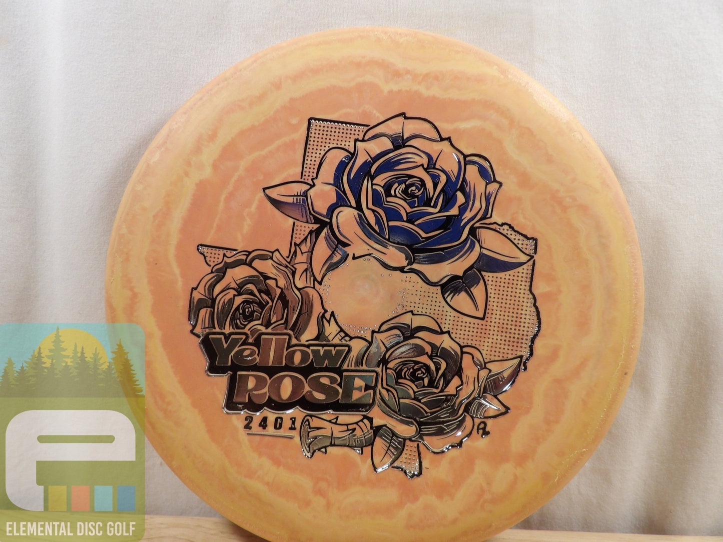 Lone Star Delta 1 Yellow Rose (2/4/0/1) - Elemental Disc Golf
