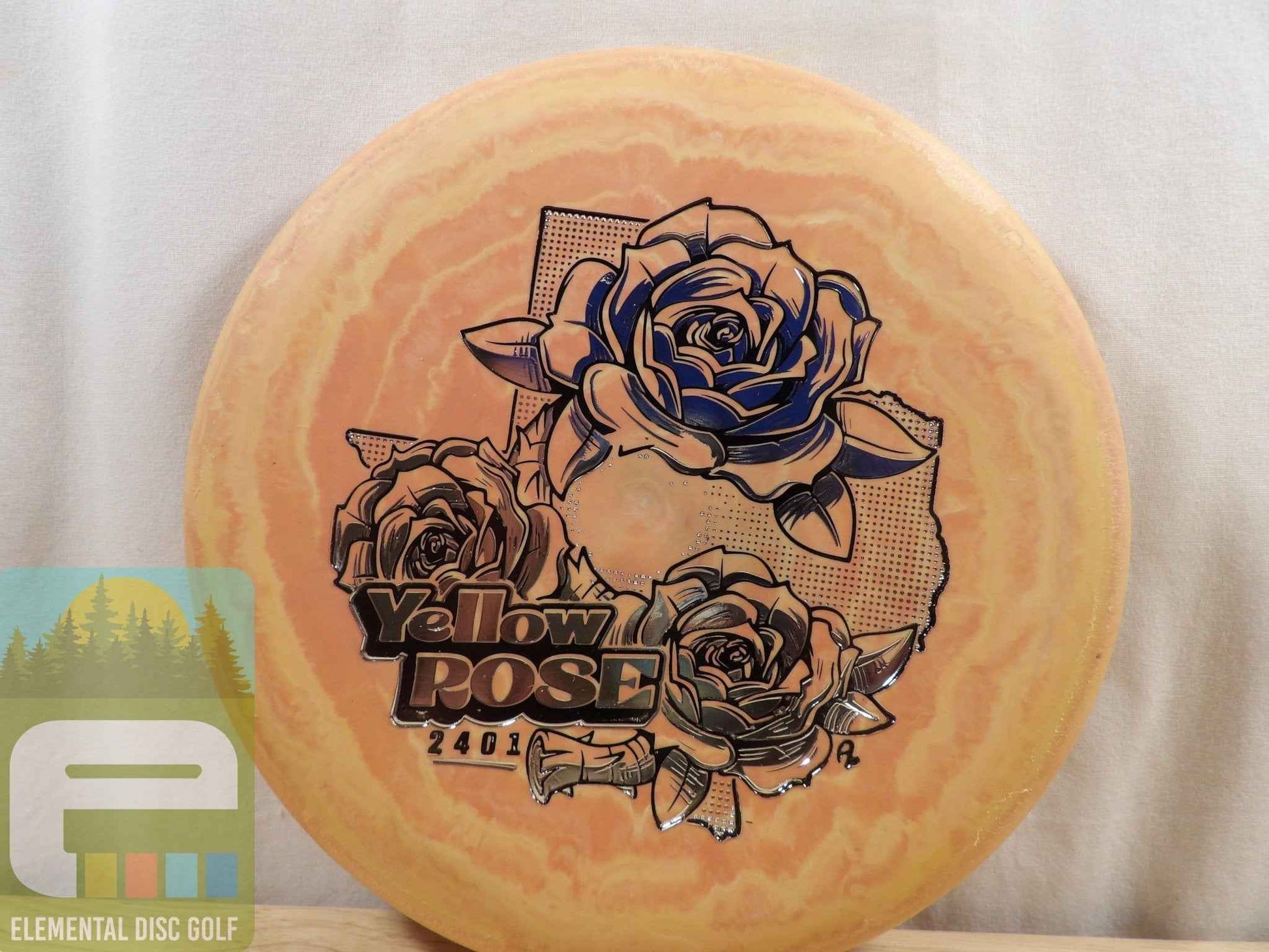 Lone Star Delta 1 Yellow Rose (2/4/0/1) - Elemental Disc Golf