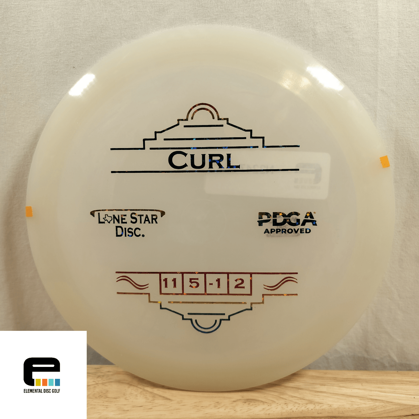 Lone Star Glow Curl - Elemental Disc Golf