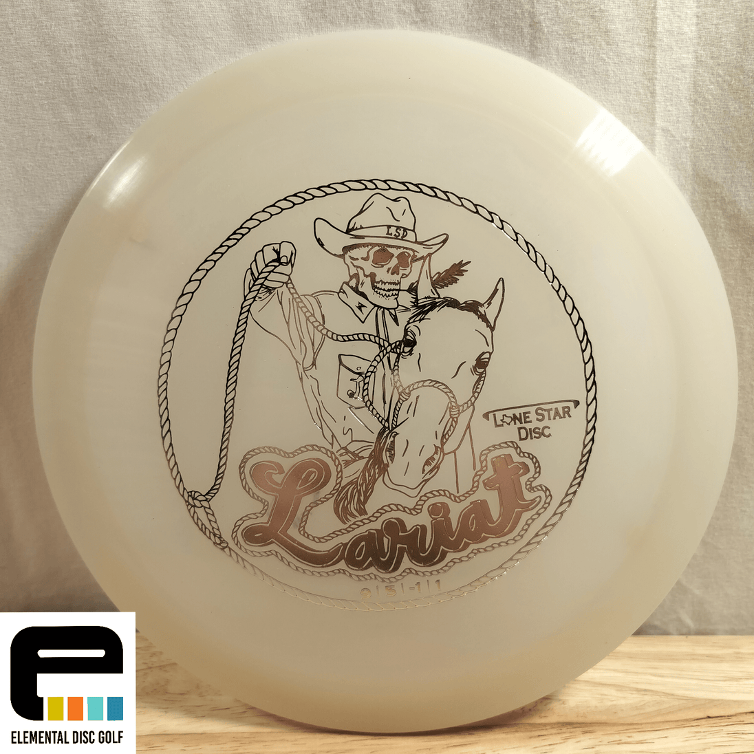 Lone Star Glow Lariat - Elemental Disc Golf