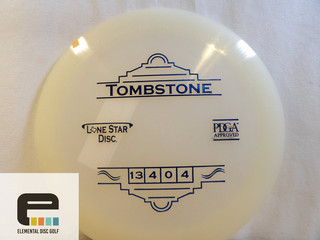 Lone Star Glow Tombstone - Elemental Disc Golf