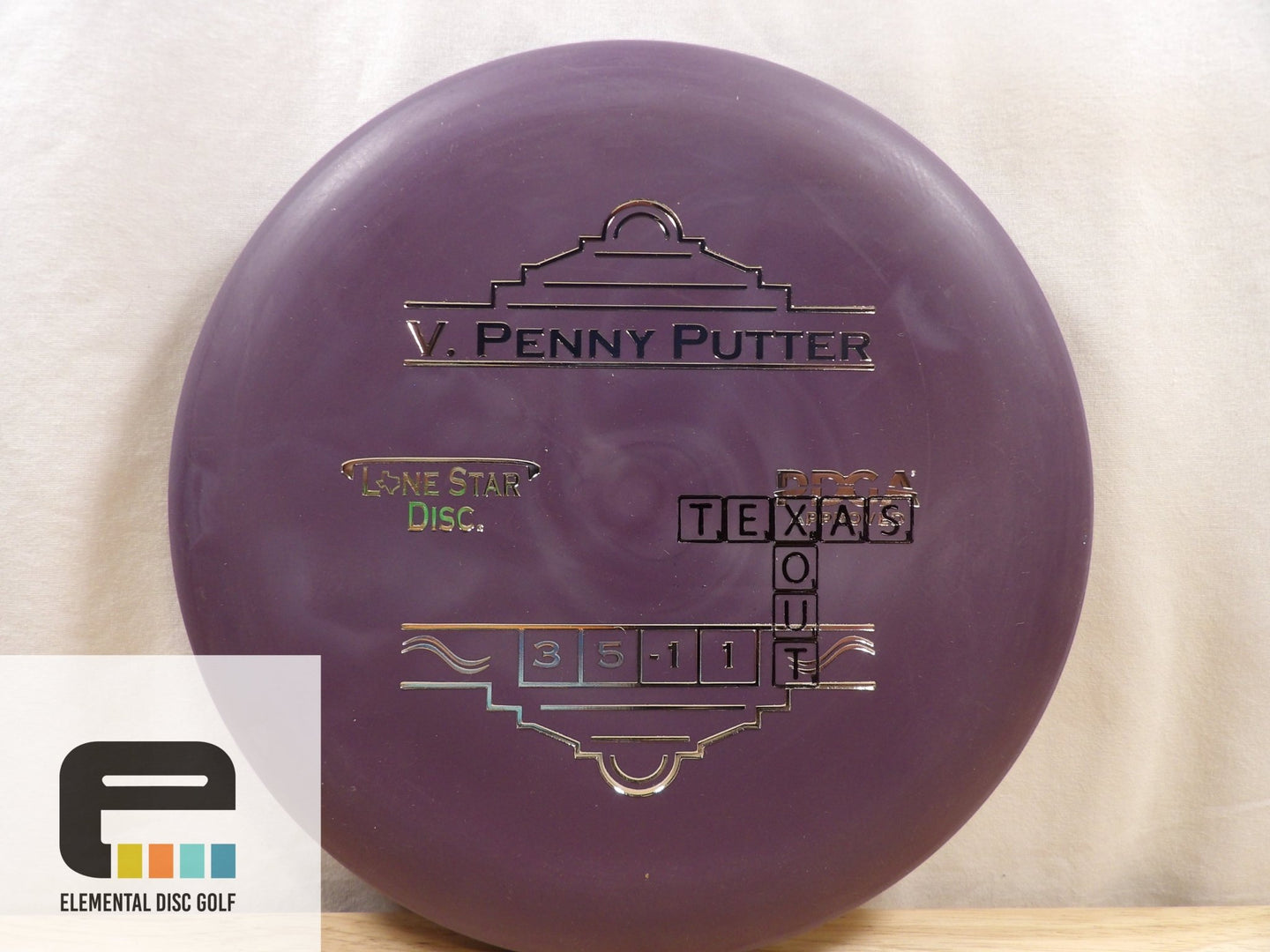 Lone Star Victor 2 Penny Putter (MISPRINT) - Elemental Disc Golf