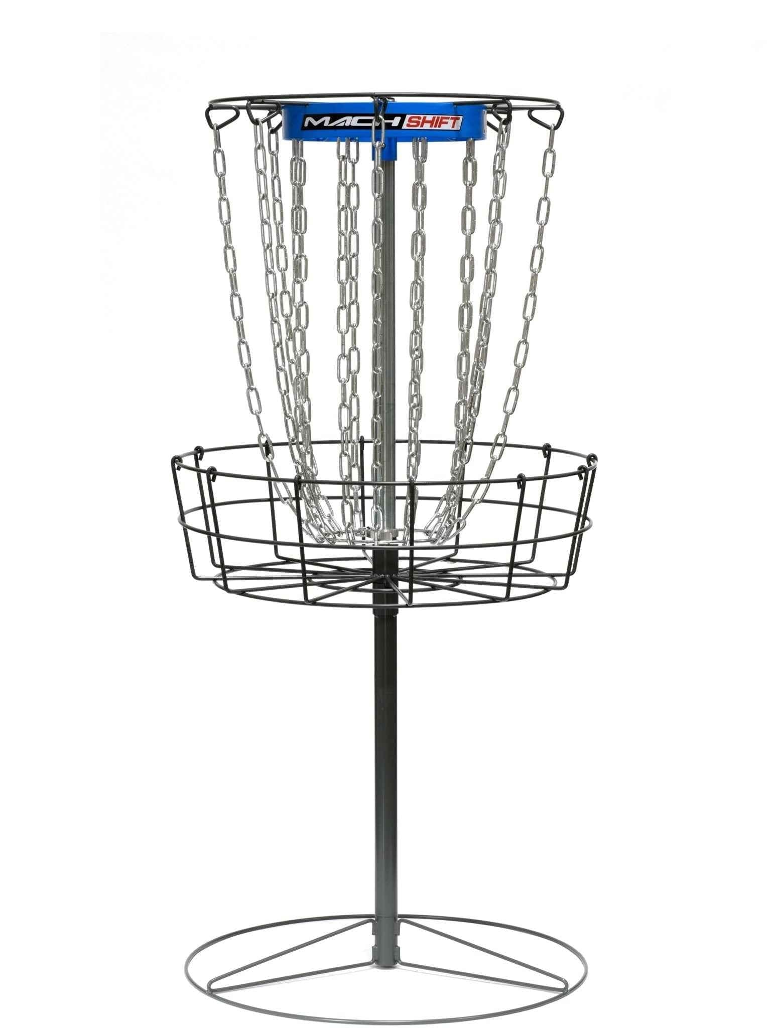 Mach Shift 3-in-1 Portable Adjustable Disc Golf Basket - Elemental Disc Golf
