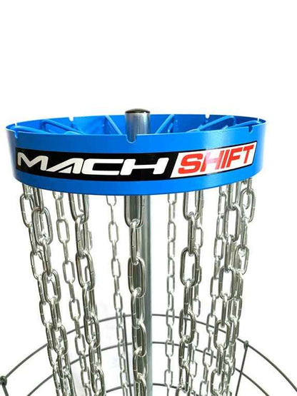 Mach Shift 3-in-1 Portable Adjustable Disc Golf Basket - Elemental Disc Golf