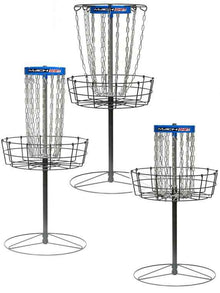 Mach Shift 3-in-1 Portable Adjustable Disc Golf Basket - Elemental Disc Golf