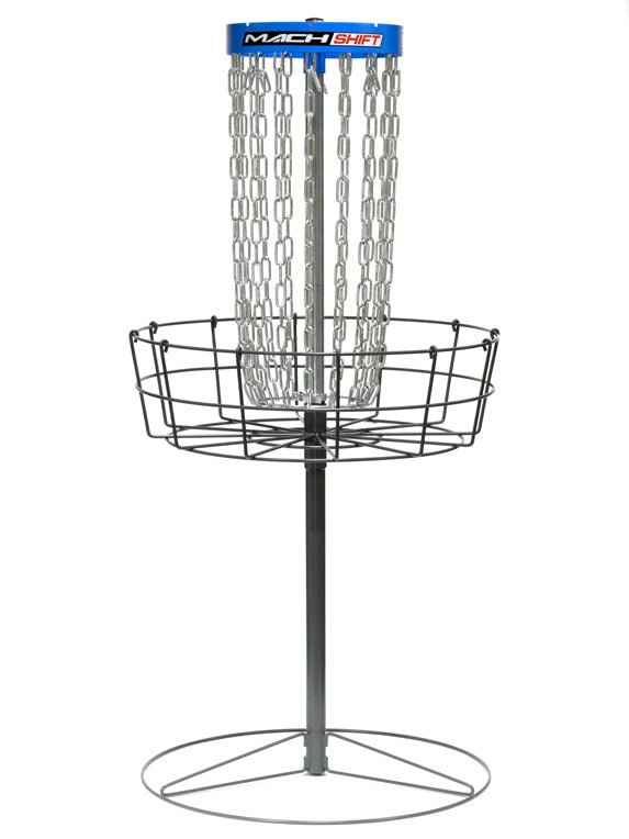 Mach Shift 3-in-1 Portable Adjustable Disc Golf Basket - Elemental Disc Golf