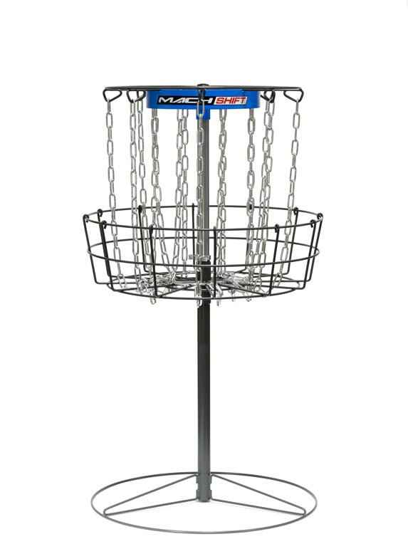 Mach Shift 3-in-1 Portable Adjustable Disc Golf Basket - Elemental Disc Golf