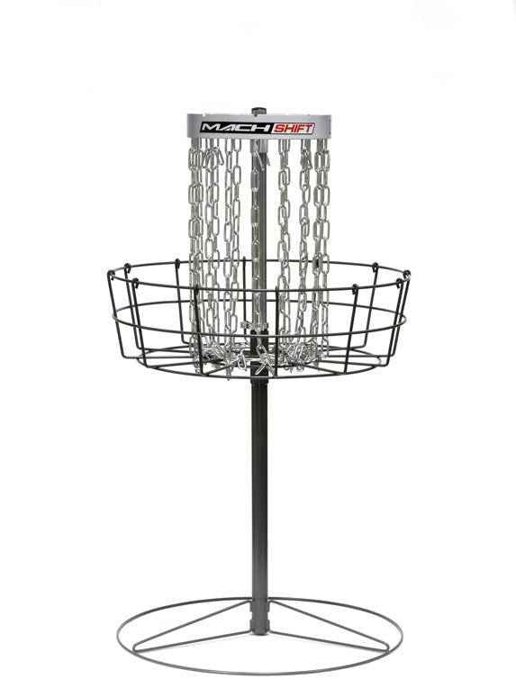 Mach Shift 3-in-1 Portable Adjustable Disc Golf Basket - Elemental Disc Golf