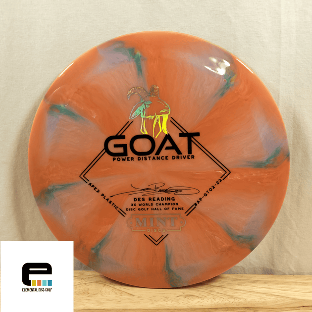 Mint Apex Goat (Des Reading) - Elemental Disc Golf