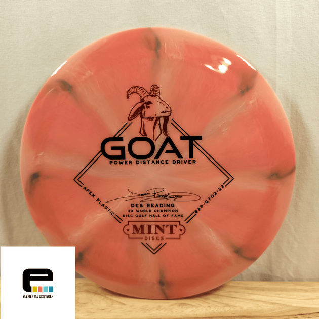 Mint Apex Goat (Des Reading) - Elemental Disc Golf