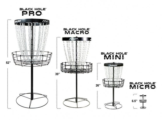 MVP Black Hole Macro Basket - Elemental Disc Golf