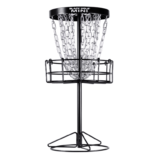 MVP Black Hole Mini Disc Golf Basket - Elemental Disc Golf