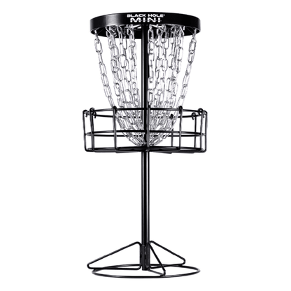 MVP Black Hole Mini Disc Golf Basket - Elemental Disc Golf