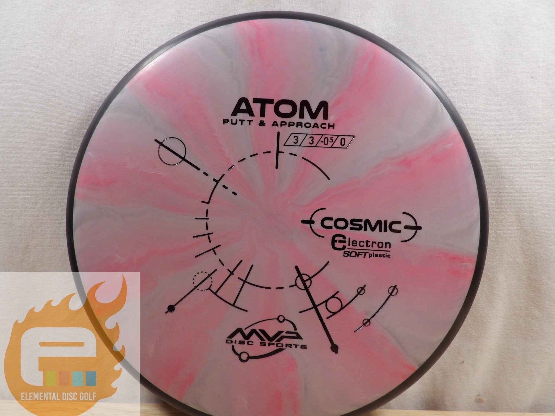 MVP Cosmic Electron Soft Atom (3/3/-0.5/0) - Elemental Disc Golf