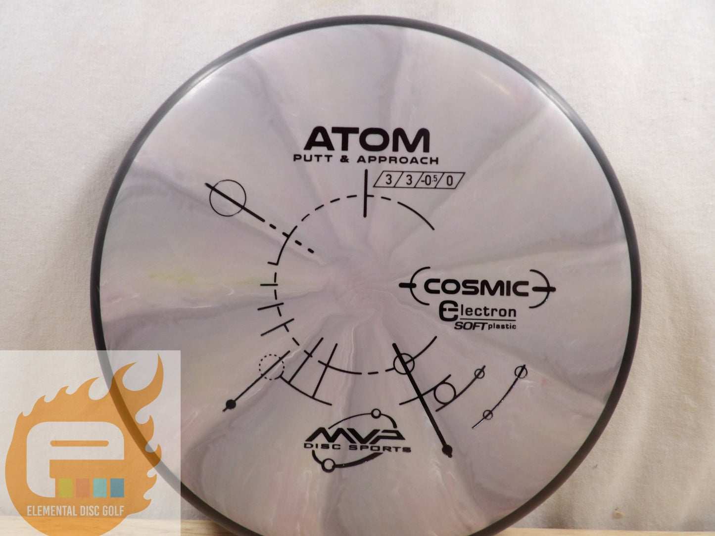MVP Cosmic Electron Soft Atom (3/3/ - 0.5/0) - Elemental Disc Golf