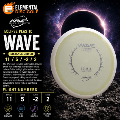 MVP Eclipse Wave (11/5/-2/2) - Elemental Disc Golf