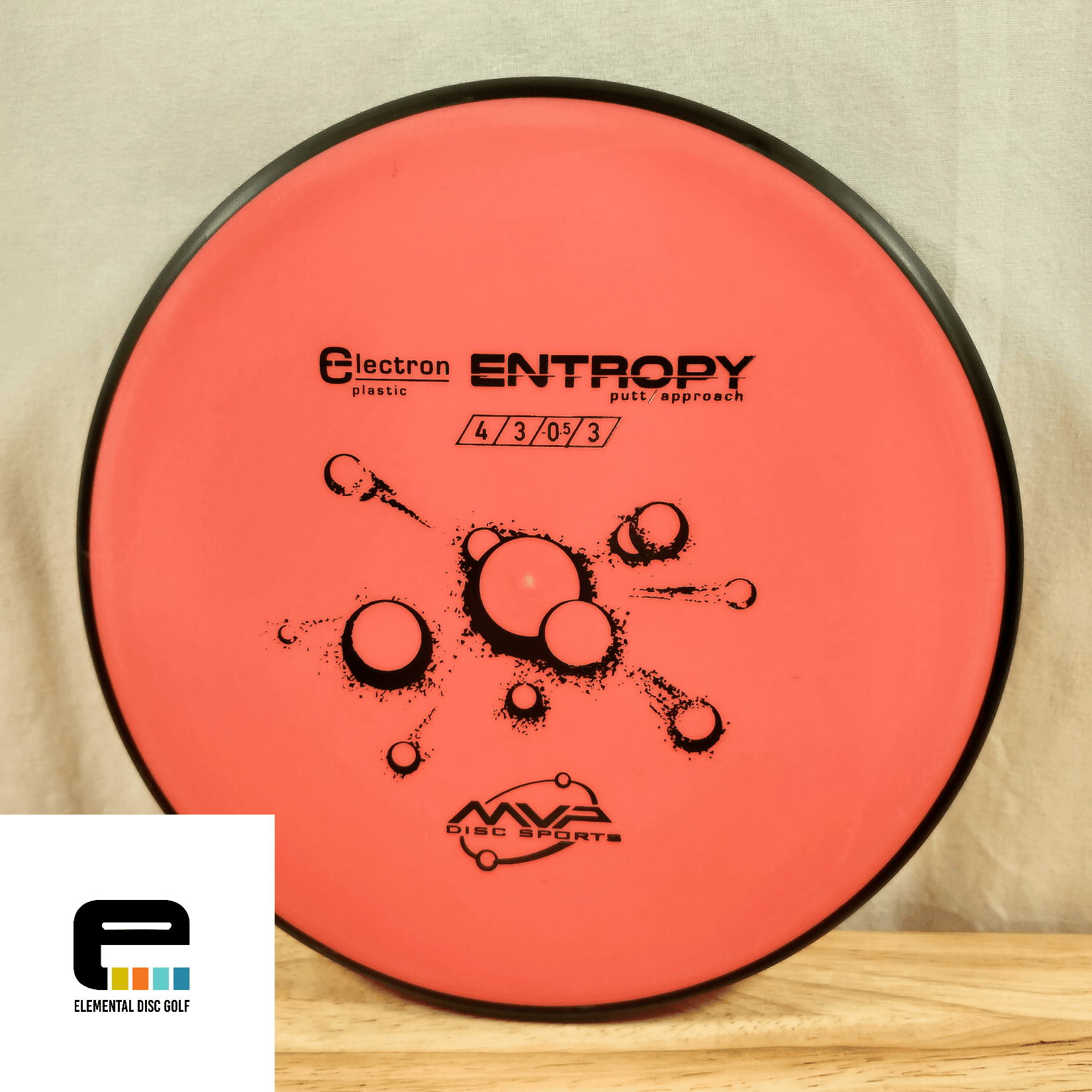 MVP Electron Entropy (4/3/0/3) - Elemental Disc Golf