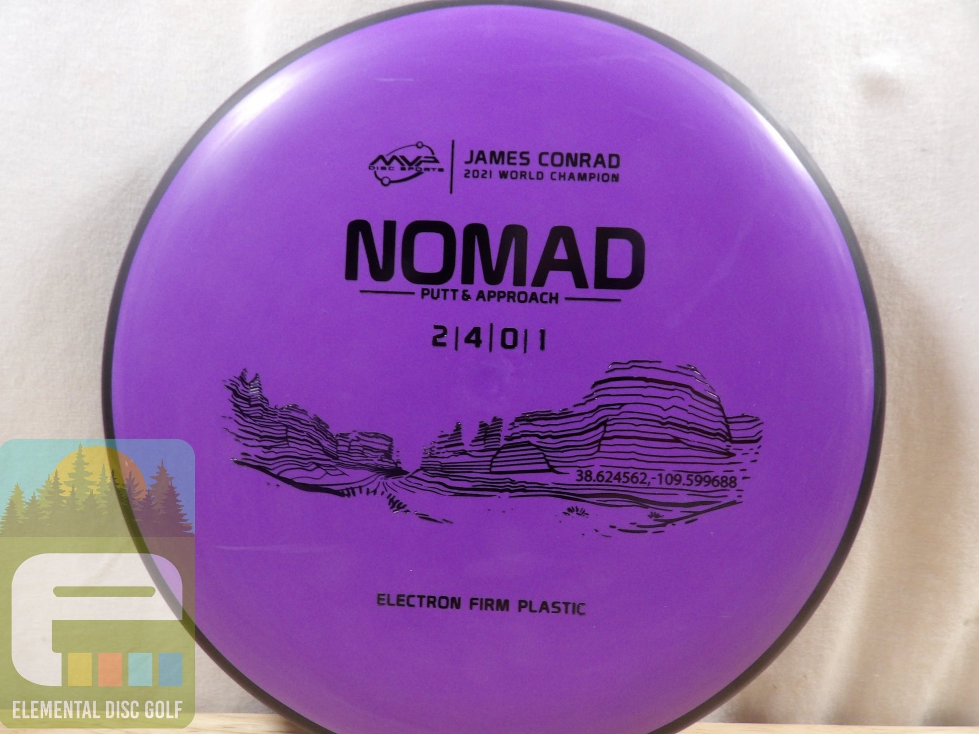 MVP Electron Firm Nomad (2/4/0/1) - Elemental Disc Golf