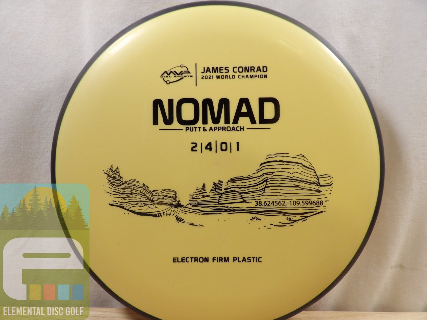 MVP Electron Firm Nomad (2/4/0/1) - Elemental Disc Golf