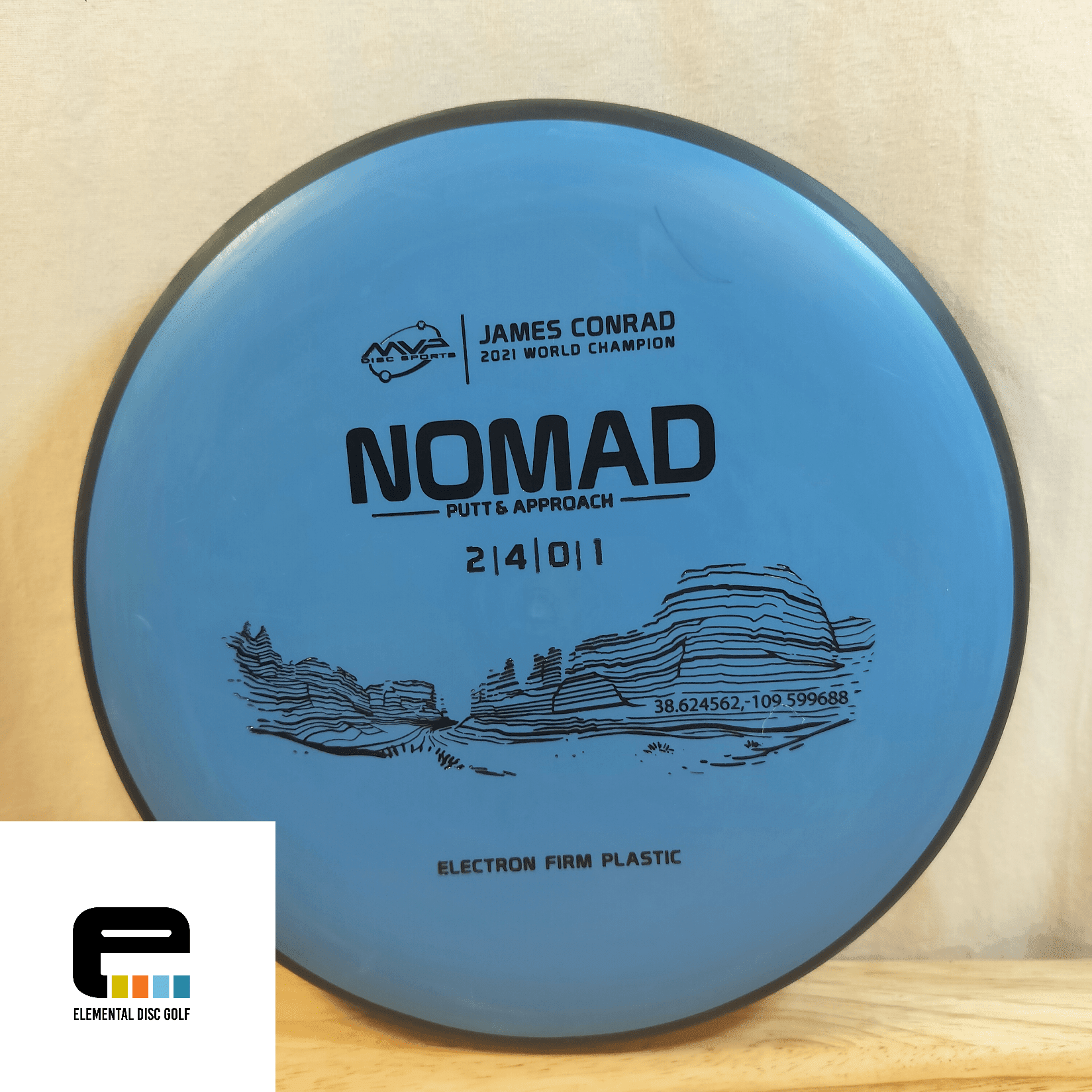 MVP Electron Firm Nomad (2/4/0/1) - Elemental Disc Golf