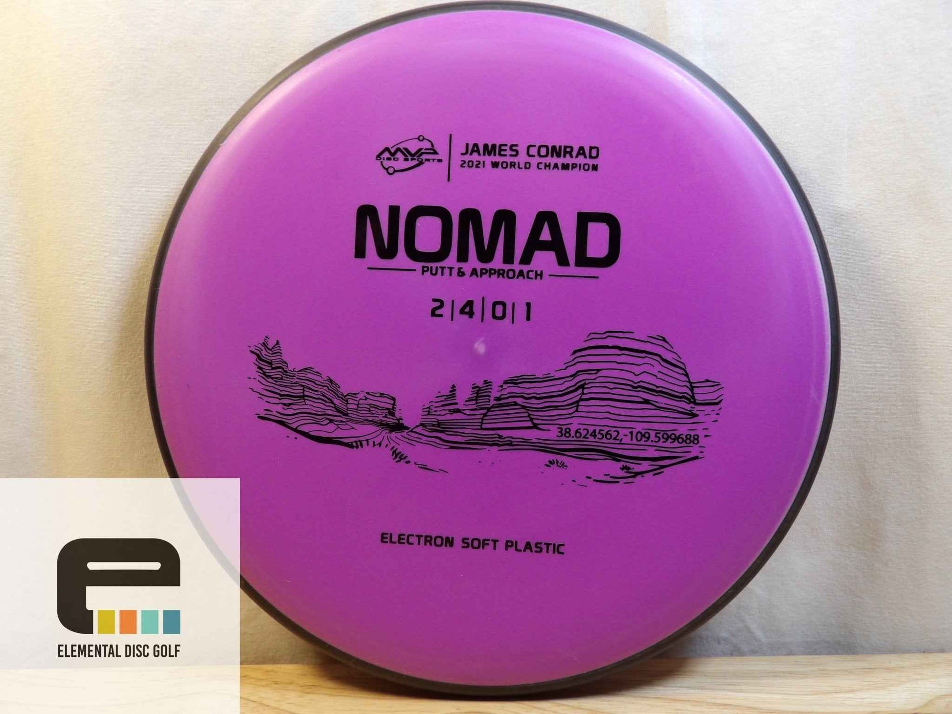 MVP Electron Soft Nomad (2/4/0/1) - Elemental Disc Golf