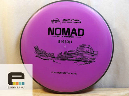 MVP Electron Soft Nomad (2/4/0/1) - Elemental Disc Golf