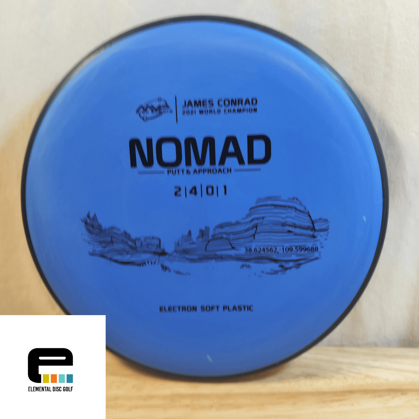 MVP Electron Soft Nomad (2/4/0/1) - Elemental Disc Golf