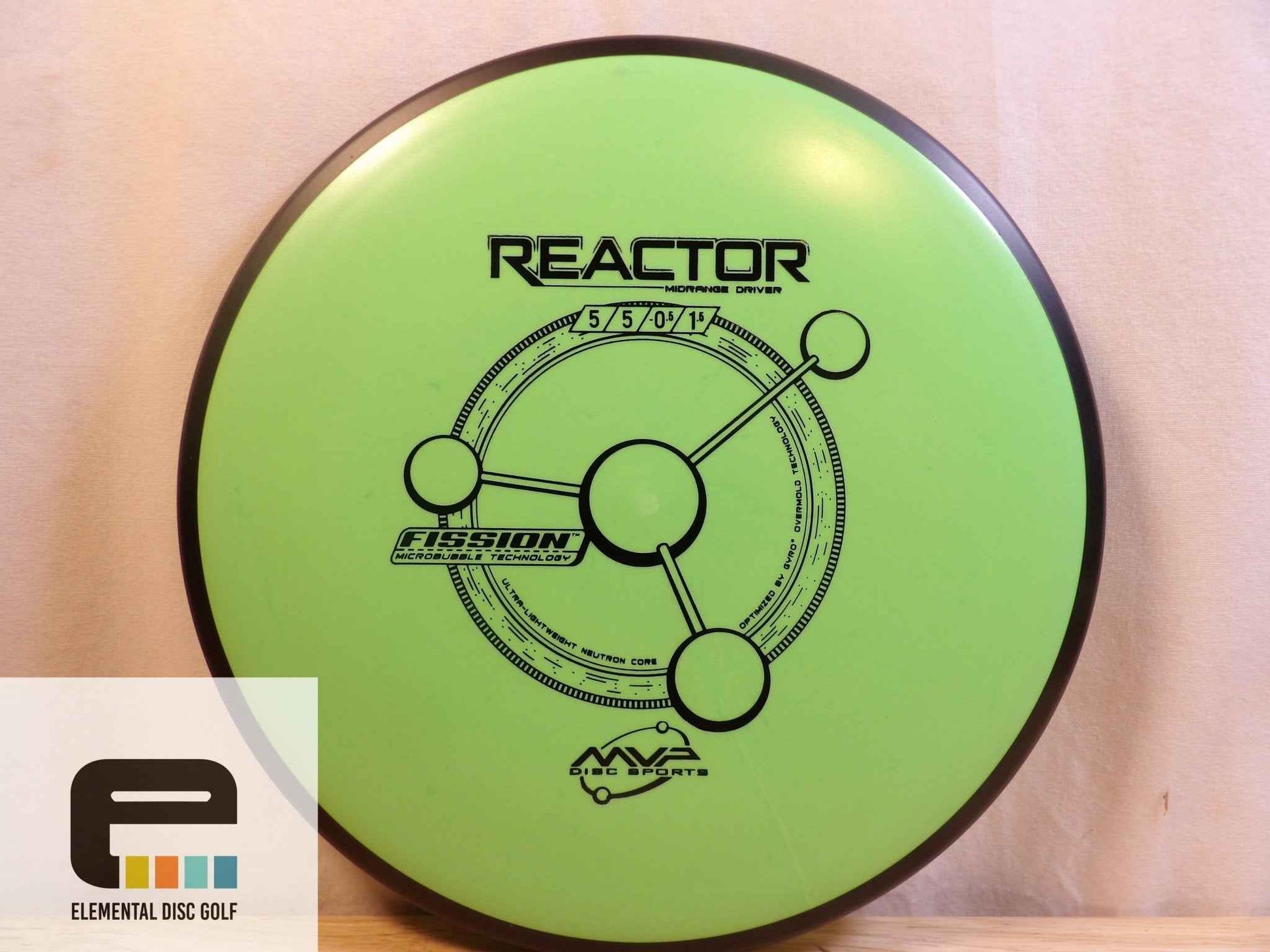 MVP Fission Reactor (5/5/-0.5/1.5) - Elemental Disc Golf