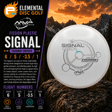 MVP Fission Signal (6/5/-3.5/1) - Elemental Disc Golf