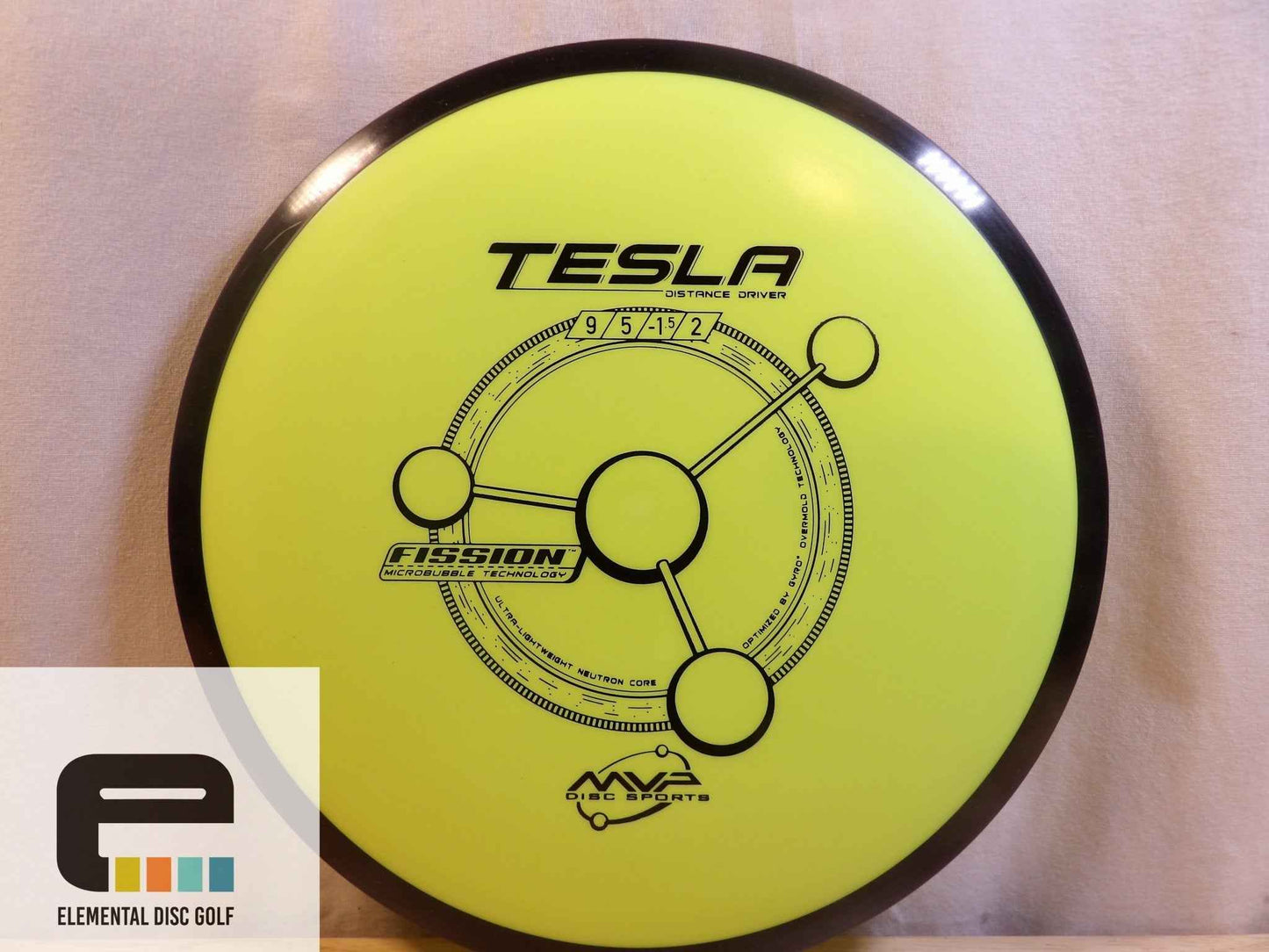MVP Fission Tesla ( 9/5/-1.5/2) - Elemental Disc Golf