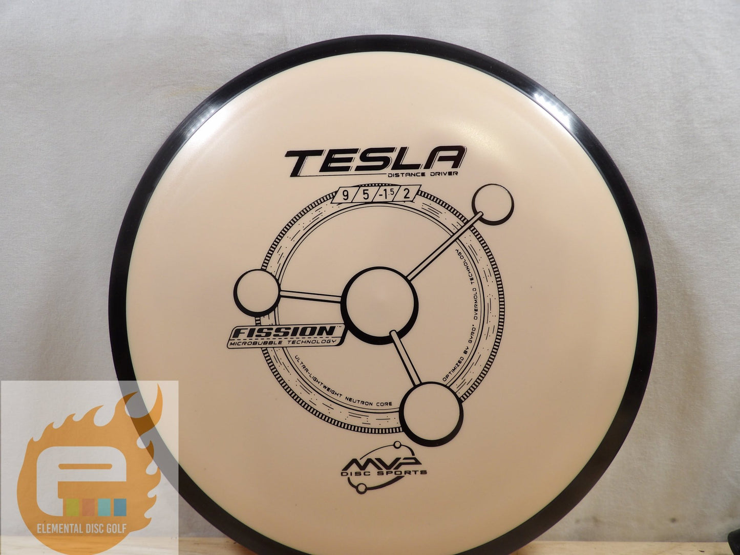 MVP Fission Tesla ( 9/5/ - 1.5/2) - Elemental Disc Golf