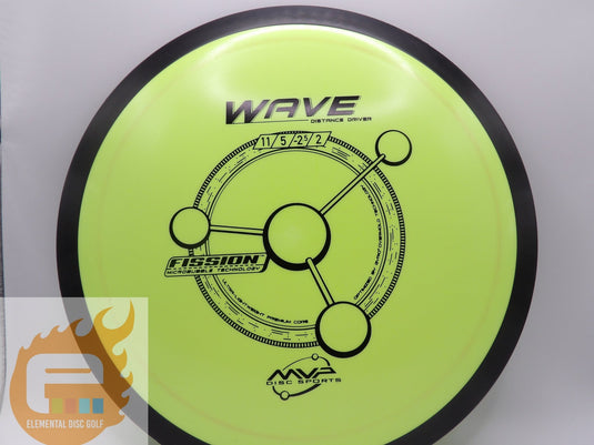 MVP Fission Wave (11/5/-2.5/2) - Elemental Disc Golf