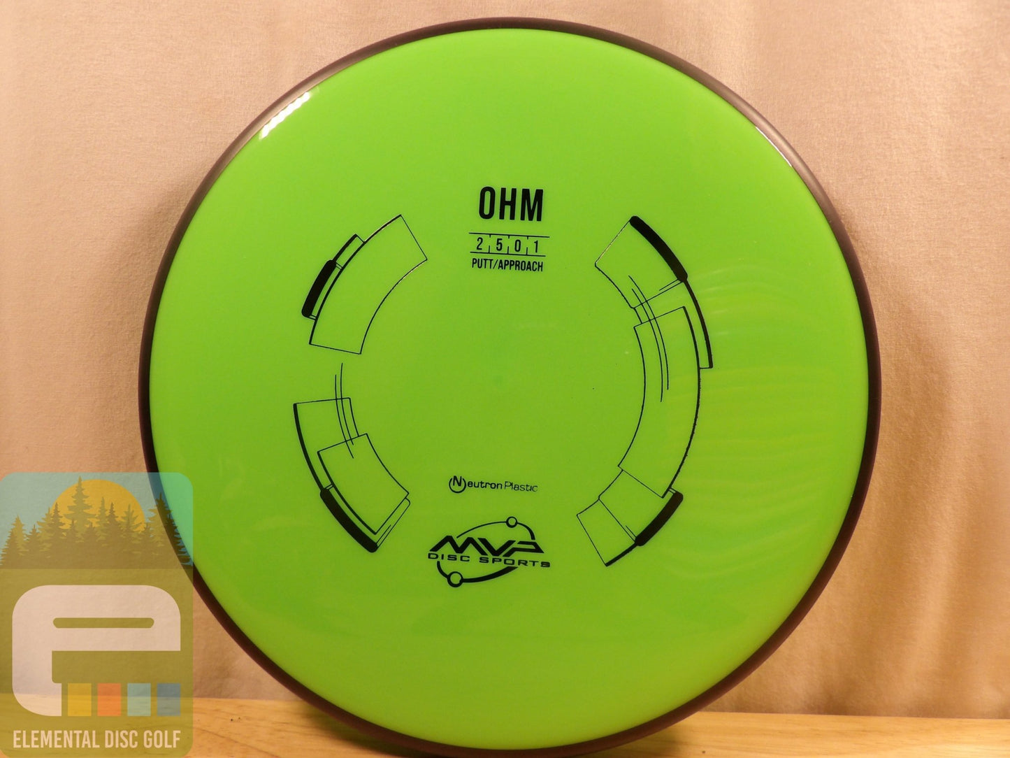 MVP Neutron Ohm ( 2 / 5 / 0 / 1 ) - Elemental Disc Golf