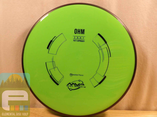 MVP Neutron Ohm ( 2 / 5 / 0 / 1 ) - Elemental Disc Golf