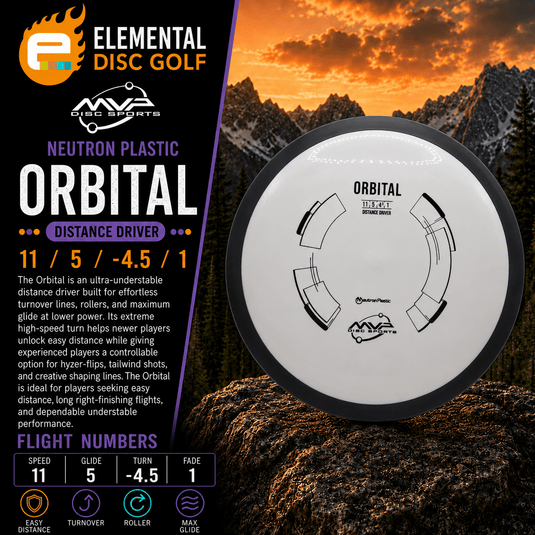 MVP Neutron Orbital (11/5/-4.5/1) - Elemental Disc Golf