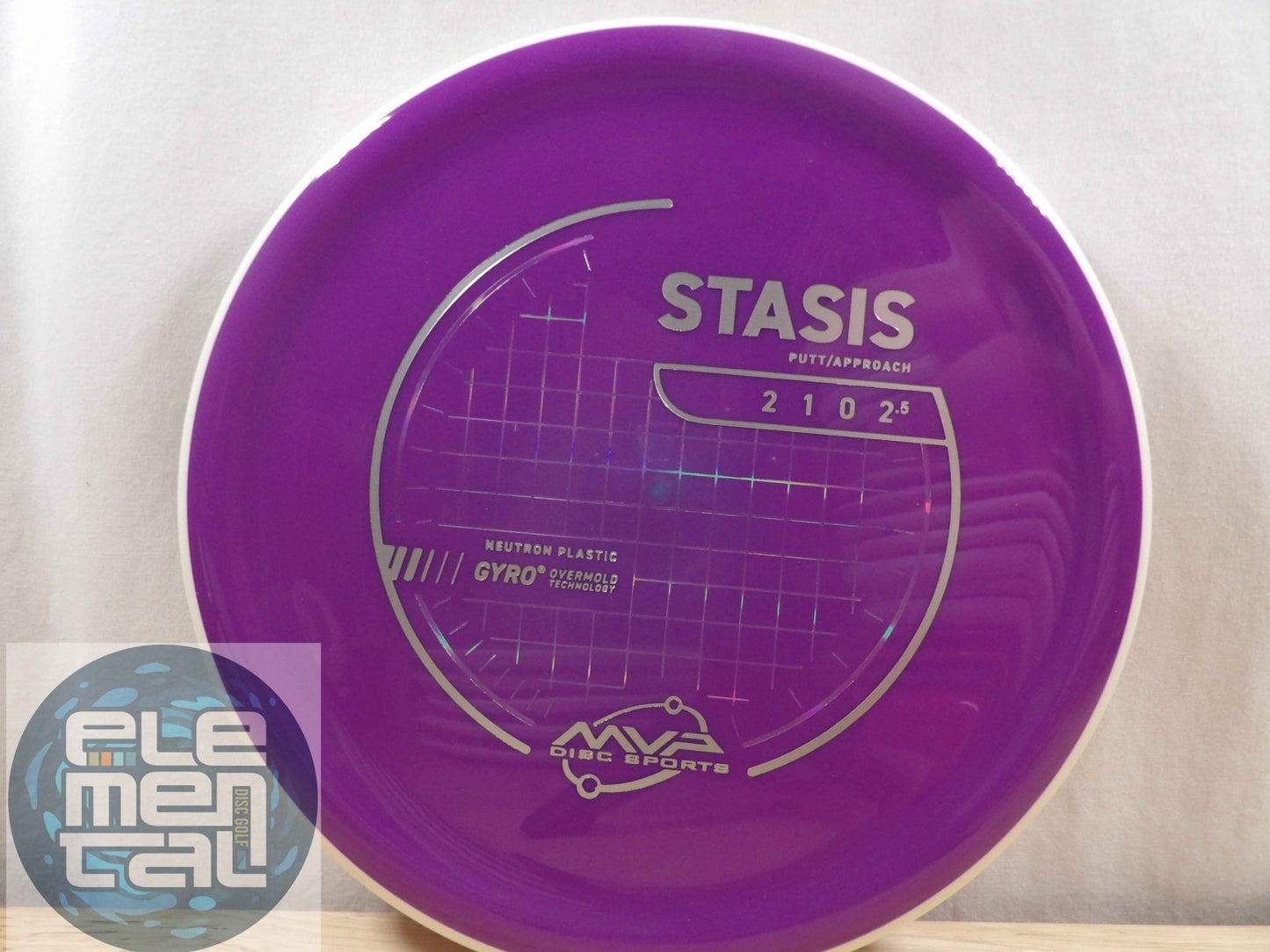 MVP Neutron Stasis (2/1/0/2.5) - Elemental Disc Golf