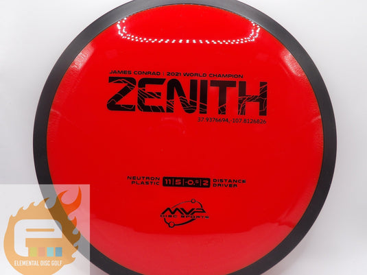 MVP Neutron Zenith (11/5/-0.5/2) - Elemental Disc Golf