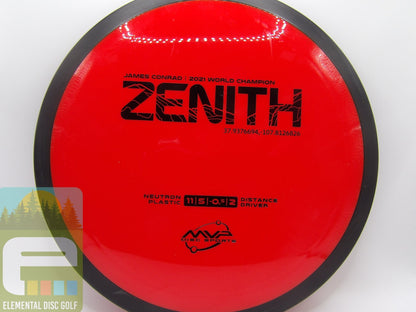 MVP Neutron Zenith (USED - 7.5/10) - Elemental Disc Golf