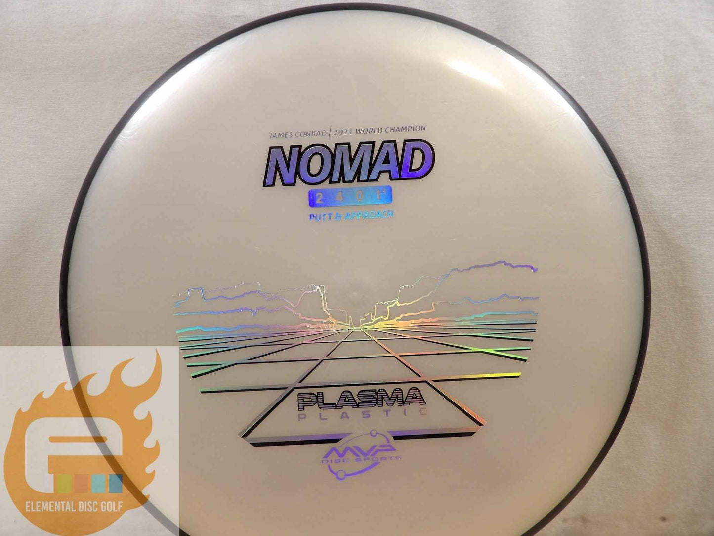 MVP Plasma Nomad ( 2 / 4 / 0 / 1 ) - Elemental Disc Golf