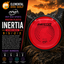 MVP Proton Inertia (9/5/-2/2) - Elemental Disc Golf